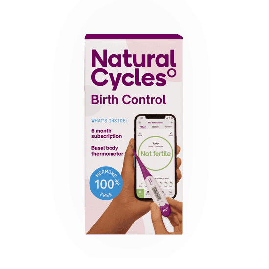 Natural Cycles 6-Month Birth Control w/Thermometer